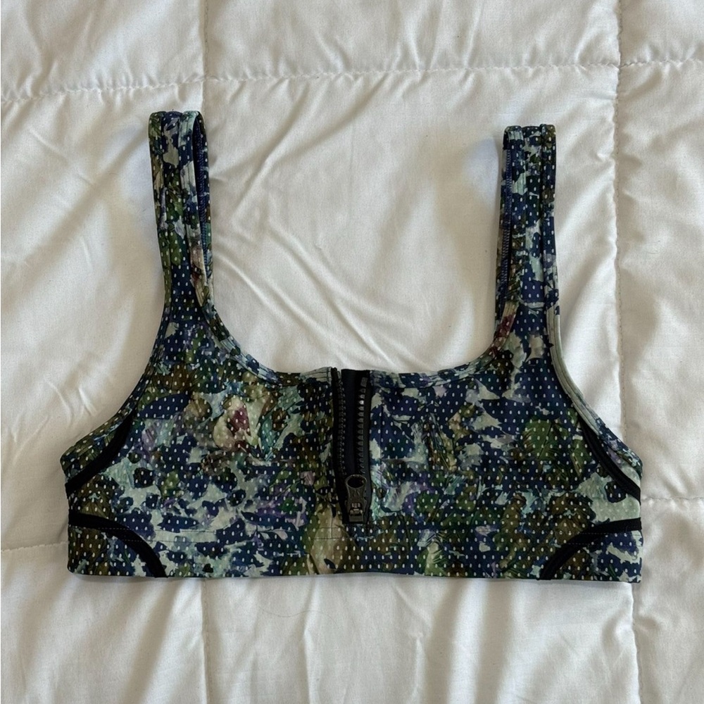 LULULEMON Water: sweat2swim lululemon zip up bikini top